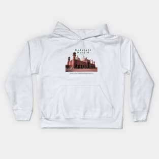 Badshahi Masjid Pakistan where beauty and hospitality awaits you pakistan culture pakistani tourism Kids Hoodie